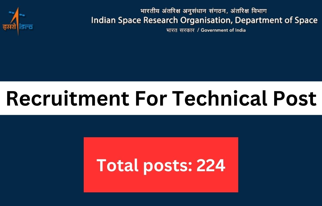 ISRO URSC Technical Recruitment 2024 Apply Now