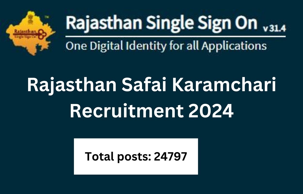 Rajasthan Safai Karamchari Recruitment 2024 Online Form