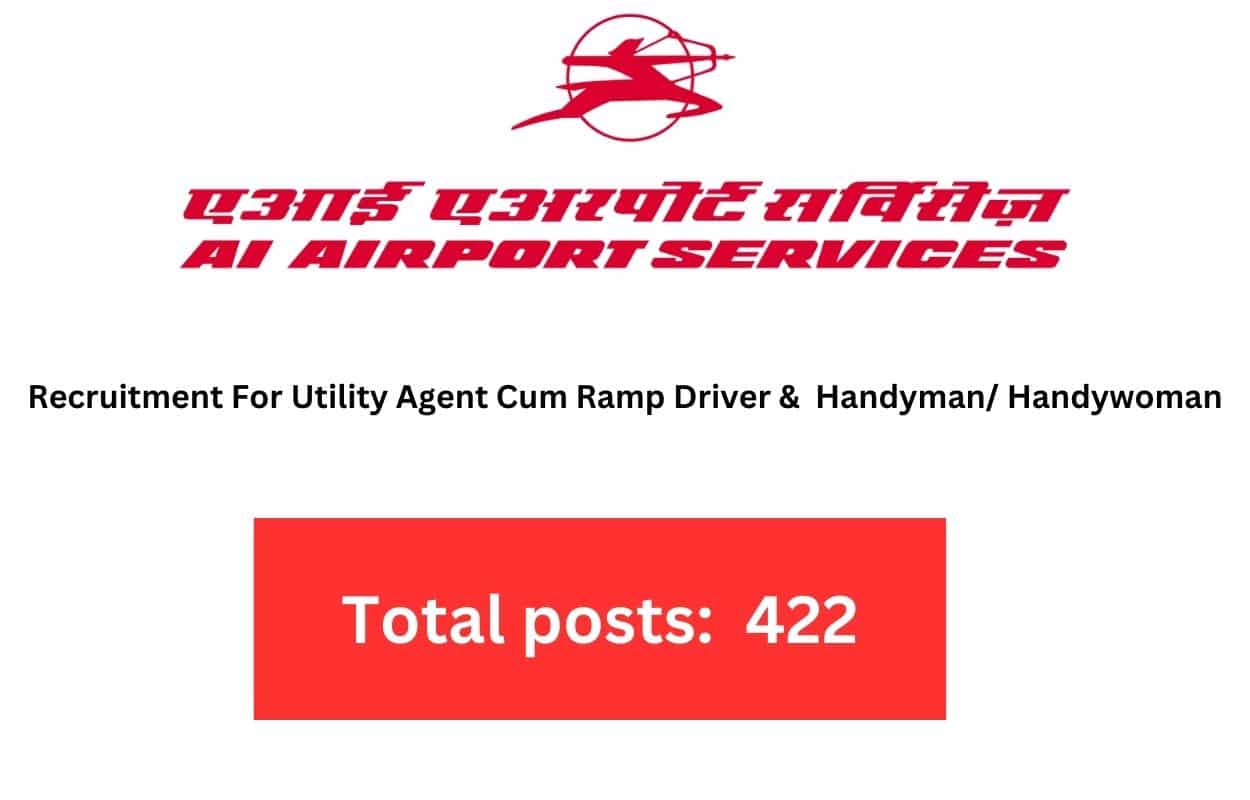 Airport Handyman Recruitment 2024 Notification
