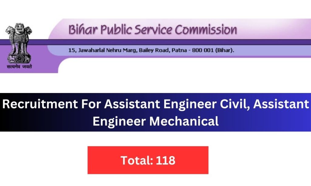 BPSC Assistant Engineer AE Exam 2024
